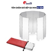 Tấm Chắn Gió Bếp Ga Mini Maxsun - 10 Tấm | Thiết Kế Xếp Gọn | Hợp Kim Nhôm | Hàng Chính Hãng