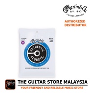 Martin &amp; Co. Authentic Acoustic MA175 Superior Performance Custom Light Gauge Acoustic Guitar Strings 80/20 Bronze 11-5