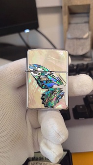 Zippo 蝴蝶貝殼打火機