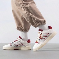 Adidas Adidas clover รองเท้าผู้ชายและรองเท้าผู้หญิงปี 2025 ปีงูรุ่นปีใหม่ DROP STEP LOW 2.0 รองเท้าล