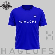 026 Haglofs T-shirt Baju Haglofs (microfiber T-shirt) Outdoor T-shirt Hiking T-shirt Bicycle T-shirt