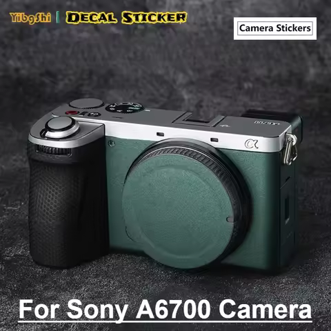 For Sony A6700 Camera Sticker Protective Skin Decal Vinyl Wrap Film Anti-Scratch Protector Coat ILCE