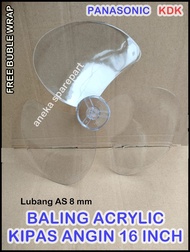 BALING ACRYLIC KIPAS ANGIN PANASONIC KDK 16 INCH