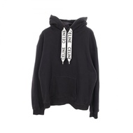 【二手】Celine CELINE連帽衫 Logo 寬鬆連帽衫 2Y468670Q 黑色棉質 Logo 寬鬆連帽衫 男款 二手 B