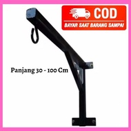 GANTUNGAN Punching Bag Hanger - Baby Swing - Iron Punching Bag Hanger Bracket - Length 30cm to 100cm