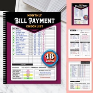 Bill Payment Tracker - Paperback 960 Records for 4 Years, Bank Account Tracking, Debt Payoff Plannin