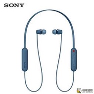 SONY索尼WI-C100藍牙運動耳機長續航頸掛式無線耳機IPX4防水防汗