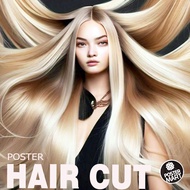 HAIR MODEL POSTER HAIR SALON POSTER BARBERSHOP POSTER 18Y