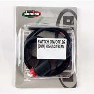 Universal On Off Switch Button Spotlight Suis Hight Low Beam Switch Hazard Light Motor Handlebar Sid