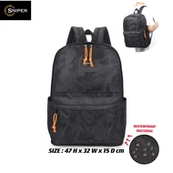 [SCENTED] SP040) High Quality Japan Design Water Resistant Material SNIPER Backpack School Bag Outdo