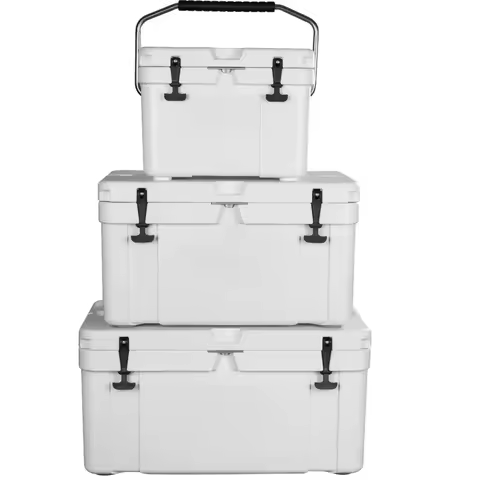 New 20qt 50qt 70qt Ice Chest Locking Cooler Box Rotomolded Cooler for Camping Fishing Hunting