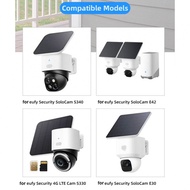 Vinyl Siding Mount for Eufy SoloCam S340 E30 E42 and 4G LTE Cameras Weatherproof