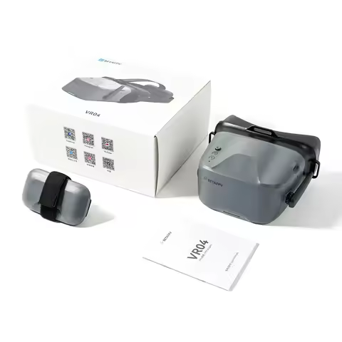2026 New BETAFPV VR04 Analog FPV Goggles New Version - 4.3 Inch 800X480 Resolution, 2000mAh Built-in