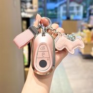 For Benz TPU Key Case Key Cover for Mercedes Benz Key Case C180 / C200 Cc /A Class / A200bag / GLC /