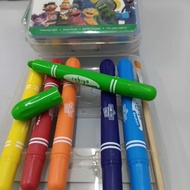 Crayon Oil Pastel 6 Colors Neon Metallic Kids Crayon Greebel Color/ Greebel Colors Crayon/