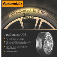 [NEW] TYRE CONTINENTAL UC6 (18')
