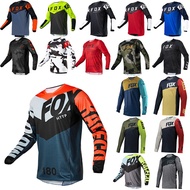 Enduro MTB Sleeve Cycling Jersey Downhill Shirt Camiseta Motocross T-shirt Mx Mountain Bike Clothing http Fox Mtb jersey