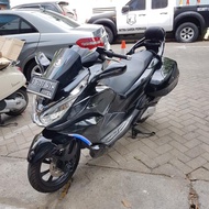 MODIFIKASI FULLSET PCX NEW + COVER STANG (HITAM GLOSSY)