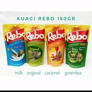 rebo kuaci kuwaci rebo kwaci rebo 150 gram original green tea caramel milk