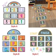 [Freneci] Hopscotch Floor Sticker, Puzzle Sticker for Children Lattice Floor Sticker Art