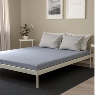 904.808.68 ANOTNES Foam mattress, hard lightbiru/, 120x200 cm