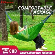 Ice silk Hammock with Storage Bag Hammock Outdoor Heavy Duty