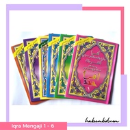 BUKU MENGAJI IQRA 1 HINGGA 6