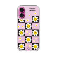 HI-SHIELD Stylish เคสใสกันกระแทก iPhone รุ่น Sunkkissed Daisy1 [เคส iPhone17iPhone16iPhone15iPhone14