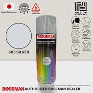 BOSSMAN 803 Silver 400mL Magic Aerosol Spray Paint Automotive Quality 803 Silver