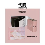 代購 SHINee ONEW TOUGH LOVE (POCKET BOOK Ver.) 專輯 特典 小卡
