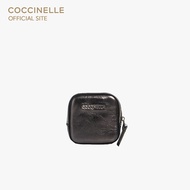 COCCINELLE พวงกุญแจ รุ่น CUBE PEPITA CHARMS 410101 สี NOIR