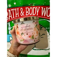 CANDLE 3 WICK BATH AND BODY WORKS