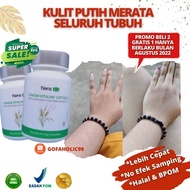 Pemutih Badan Permanen Vitaline Softgel Tiens Kapsul Pemutih Badan