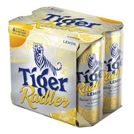 Tiger Radler Beer Can - Lemon