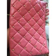 Kizzme Quilted Chain Pink Bag