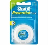 Oral-B Essential Floss Mint Waxed 薄荷蠟牙線