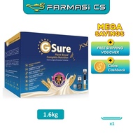 PROMO Good Morning Gsure 1.6KG FREE 1 Random Gift + 2 Random Sachets EXP:05/2027 [ Halal, G sure, Go
