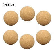 [Lzdyqmy2] 6 Pieces Cork Table Soccer Foosballs Replacements Mini Soccer