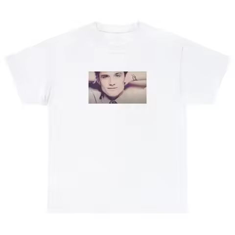 Josh Hutcherson T Shirt Funny Whistle Baby Cringey Y2K Meme Movie Lover Tee