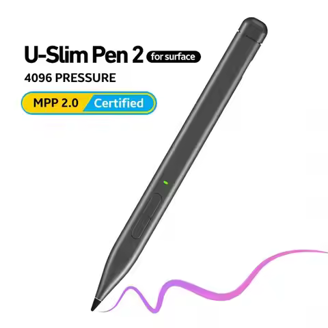 Slim pen 2 for Surface Pro 8 9 4096 palm rejection ink Stylus pencil for Surface Laptop studio 2 duo