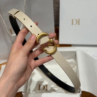 CONU CD 'Retro Logo Buckle Letter First Layer Cowhide Suede Belt Ladies Belt Thin New Classic Belt 2