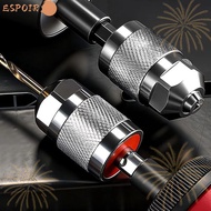 ESPOIR Quick Change Chuck, 1.5-6.5mm Self-Tightening Drill Chuck Adapter,  1/4 Inch Hexagonal Handle