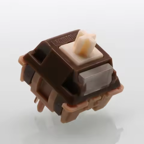 Caramel Latte Switch V2 45g Linear Pre-lubed 5 Pin Switch For Mx Mechanical Gaming Keyboard