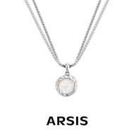 ARSIS Arsis Necklace Moonlight Twin Snake Chain Necklace