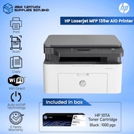 HP MFP 135A / 135W All In One Wireless A4 Mono LaserJet Printer ( Print, Scan, Copy, Wifi ) HP 107A Toner HP 135A HP 135W HP MFP135A HP MFP135W HP Printer