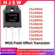 5PCS 100% NEW Quality CS24N50 CS24N60 CS25N50 CS28N50 CS38N30 CS40N20 CS50N20 CS60N20 CS65N25 TO-3P 
