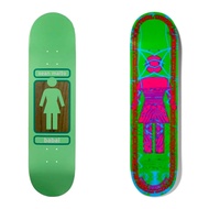 GIRL Skateboard Deck & Free Griptape - MALTO 93 Til Series Mint Green (8.0)
