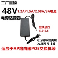 48V3A Power Adapter DC48V2A2.5A 1.25A POE Switch Monitoring Video Recorder Power Supply Power Supply