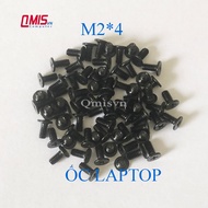 M2*4 (4mm cap) - laptop screws Size M2x4 M2 x 4 mm (Pack of 10 screws)
