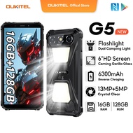 OUKITEL G5 16GB+128GB  Handphone Dual Camping Lights 6inch HD Screen 6300mAh Support Reverse Chragin